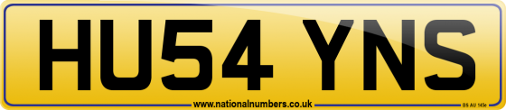 HU54 YNS