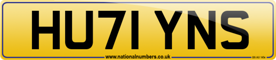 HU71 YNS