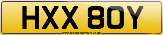 HXX 80Y