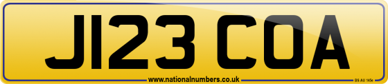 J123 COA