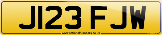 J123 FJW