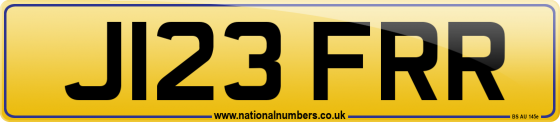 J123 FRR