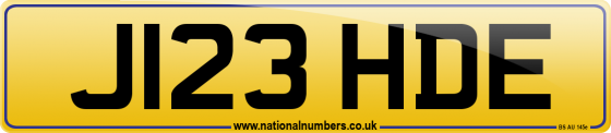J123 HDE
