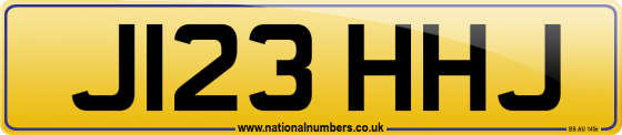 J123 HHJ