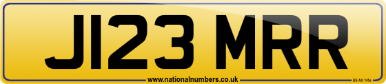 J123 MRR