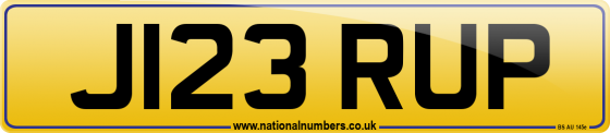 J123 RUP