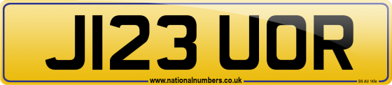 J123 UOR