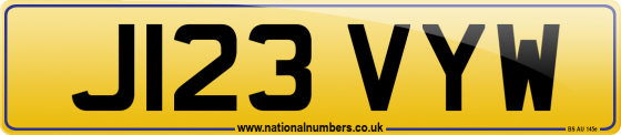 J123 VYW