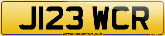 J123 WCR