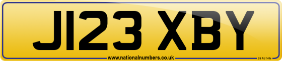 J123 XBY