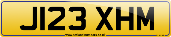 J123 XHM