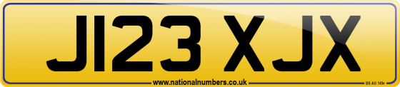 J123 XJX