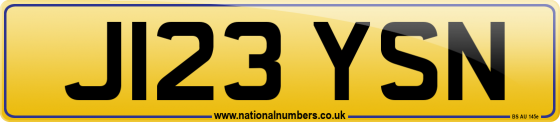J123 YSN