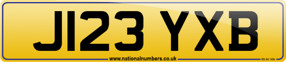 J123 YXB