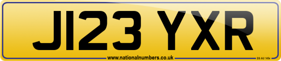 J123 YXR
