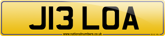 J13 LOA