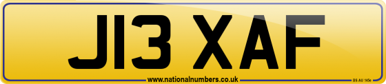 J13 XAF