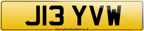 J13 YVW