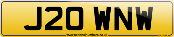 J20 WNW