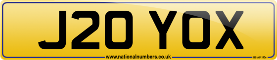 J20 YOX