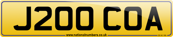 J200 COA