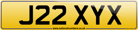 J22 XYX