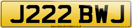 J222 BWJ