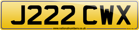 J222 CWX