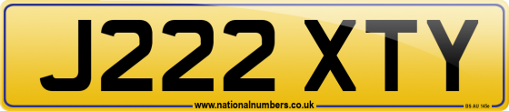 J222 XTY