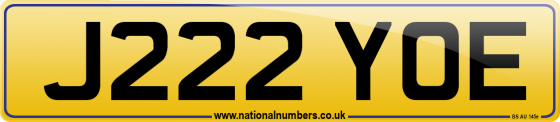 J222 YOE
