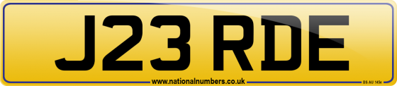J23 RDE