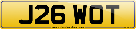 J26 WOT