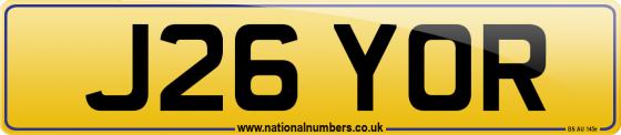 J26 YOR