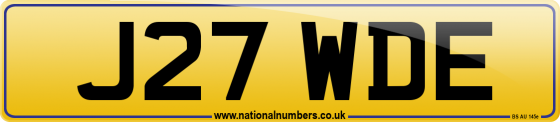 J27 WDE