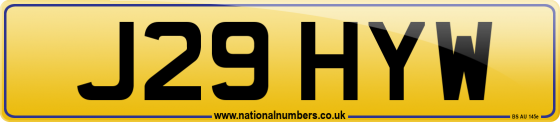 J29 HYW