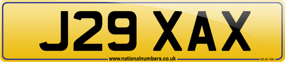 J29 XAX