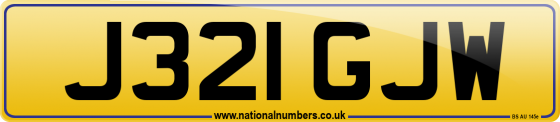J321 GJW
