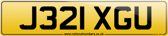 J321 XGU