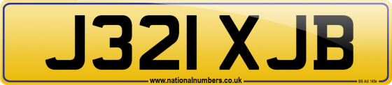 J321 XJB