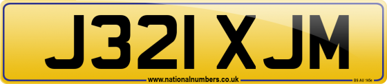 J321 XJM