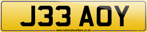 J33 AOY