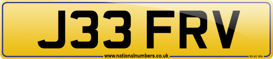J33 FRV