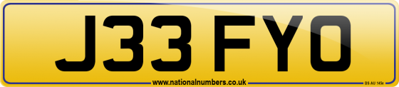 J33 FYO