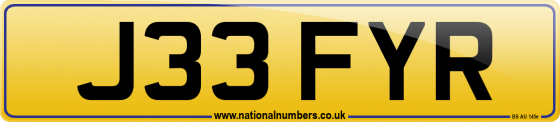 J33 FYR