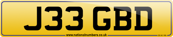 J33 GBD