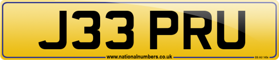 J33 PRU