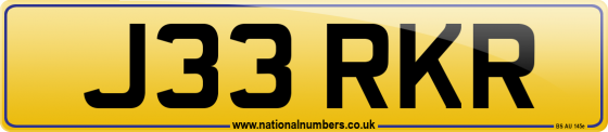 J33 RKR
