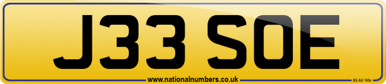 J33 SOE