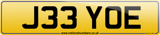 J33 YOE