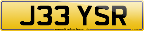 J33 YSR